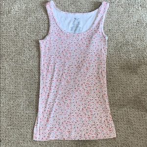 Faded Glory Floral Tank Top